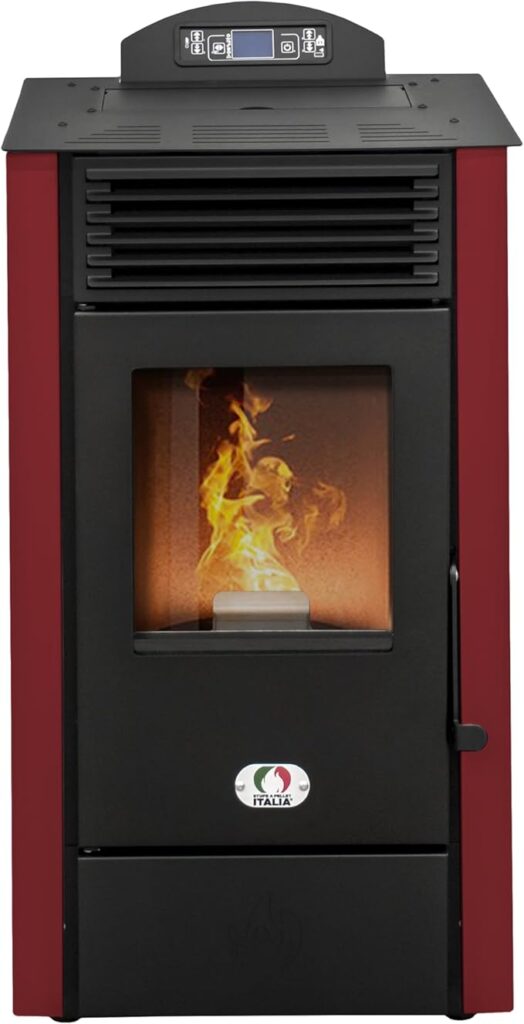 Estufa de pellets California, 8 Kw – Stufe a Pellet Italia Srl
